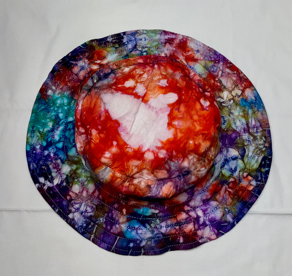 M Tie-Dye Bucket Hat