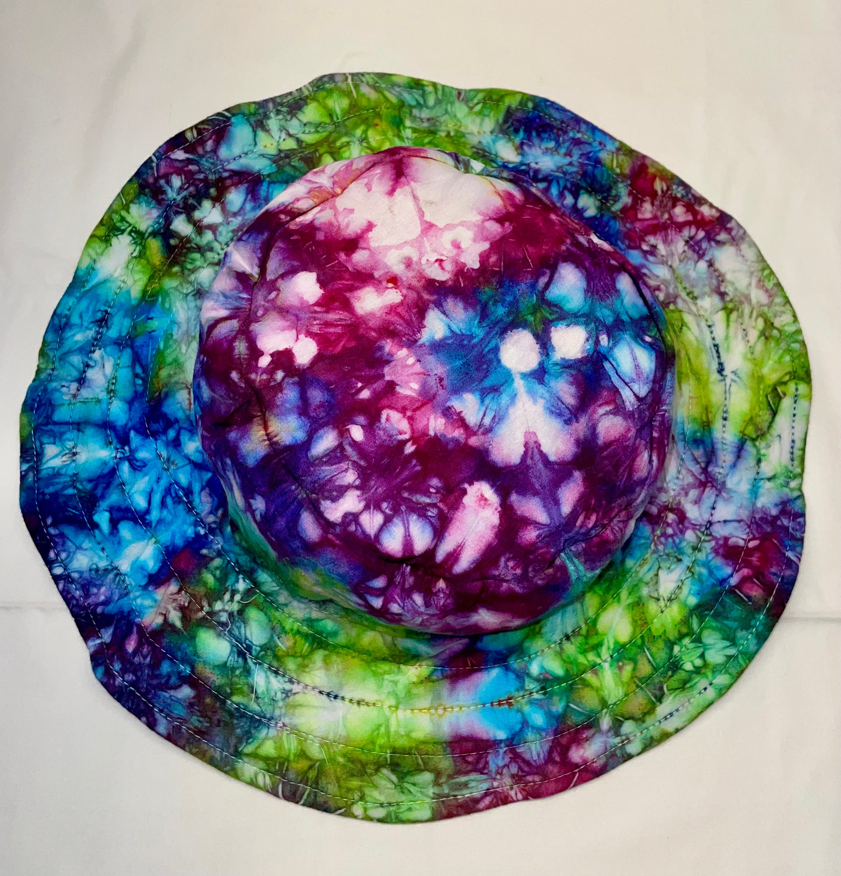 M Tie-Dye Bucket Hat