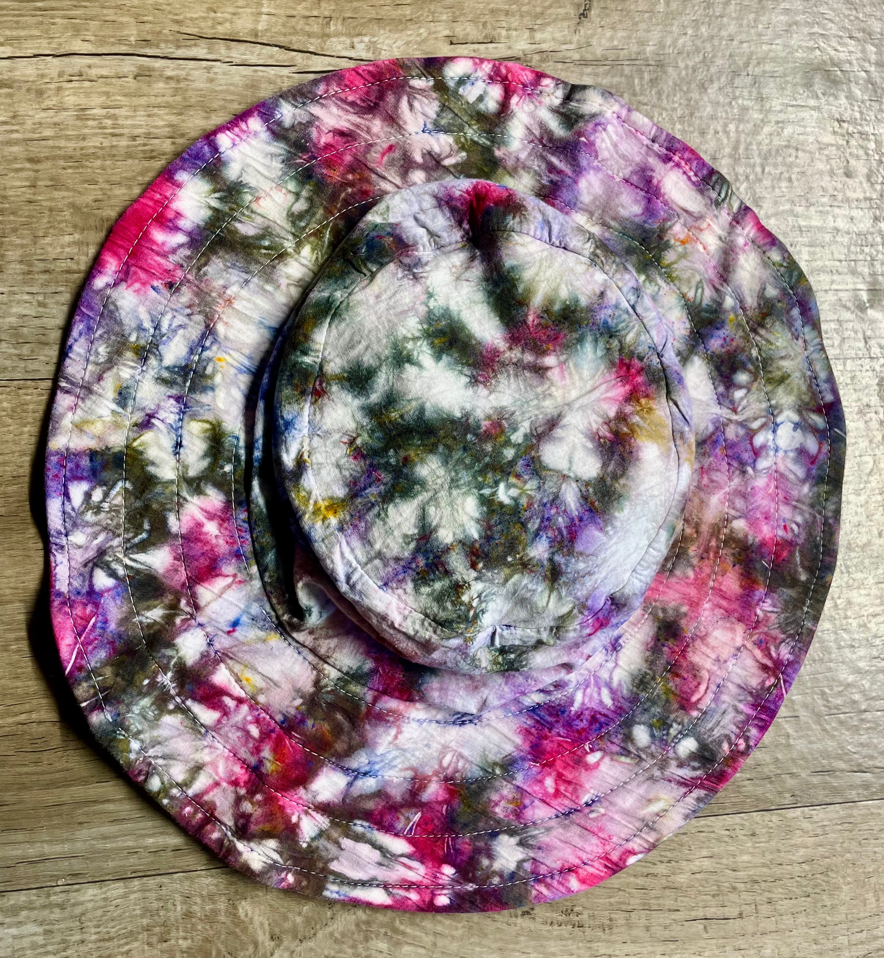 Small tie-dye hat