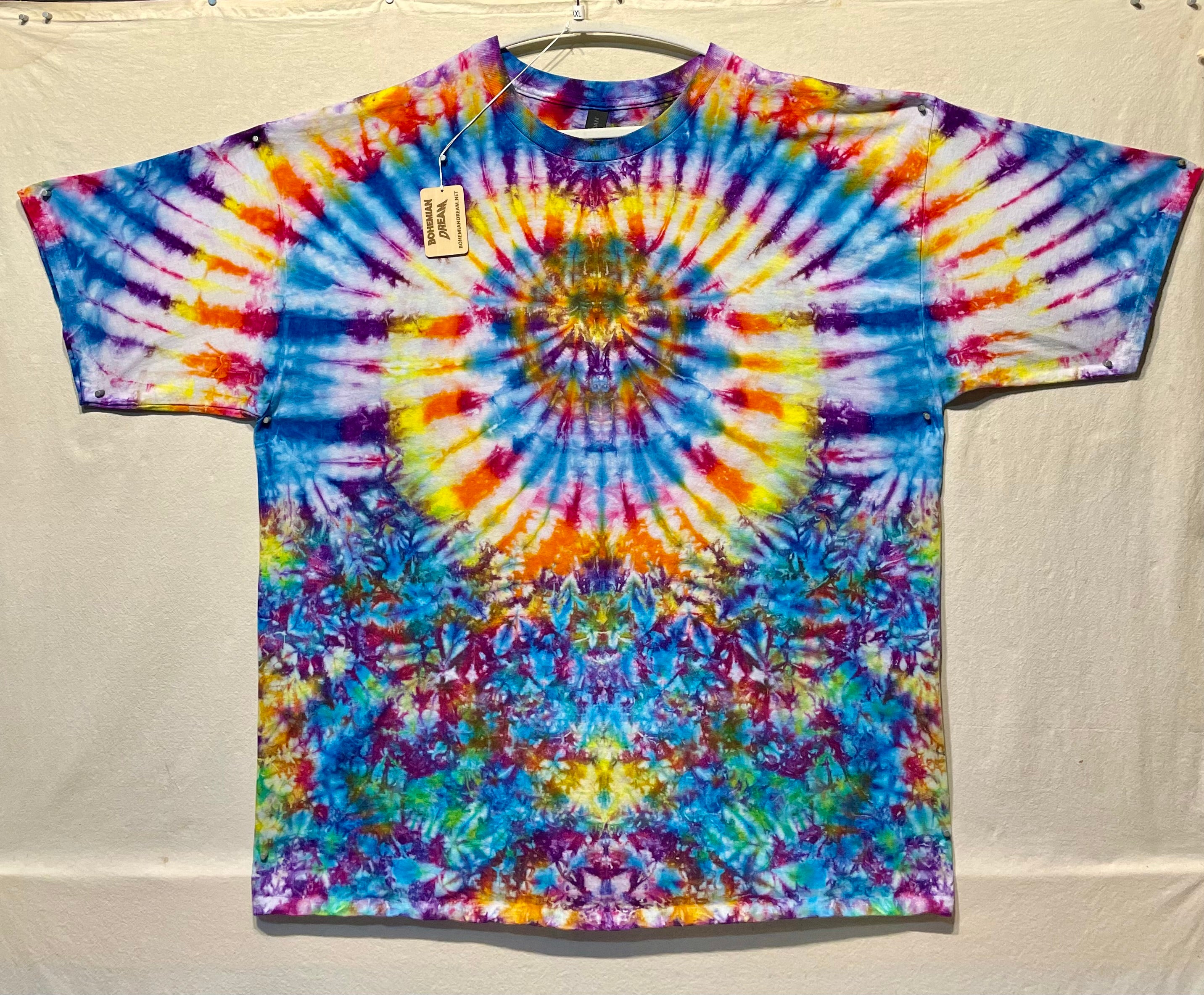 3XL GILDAN Tie-Dye T-Shirt