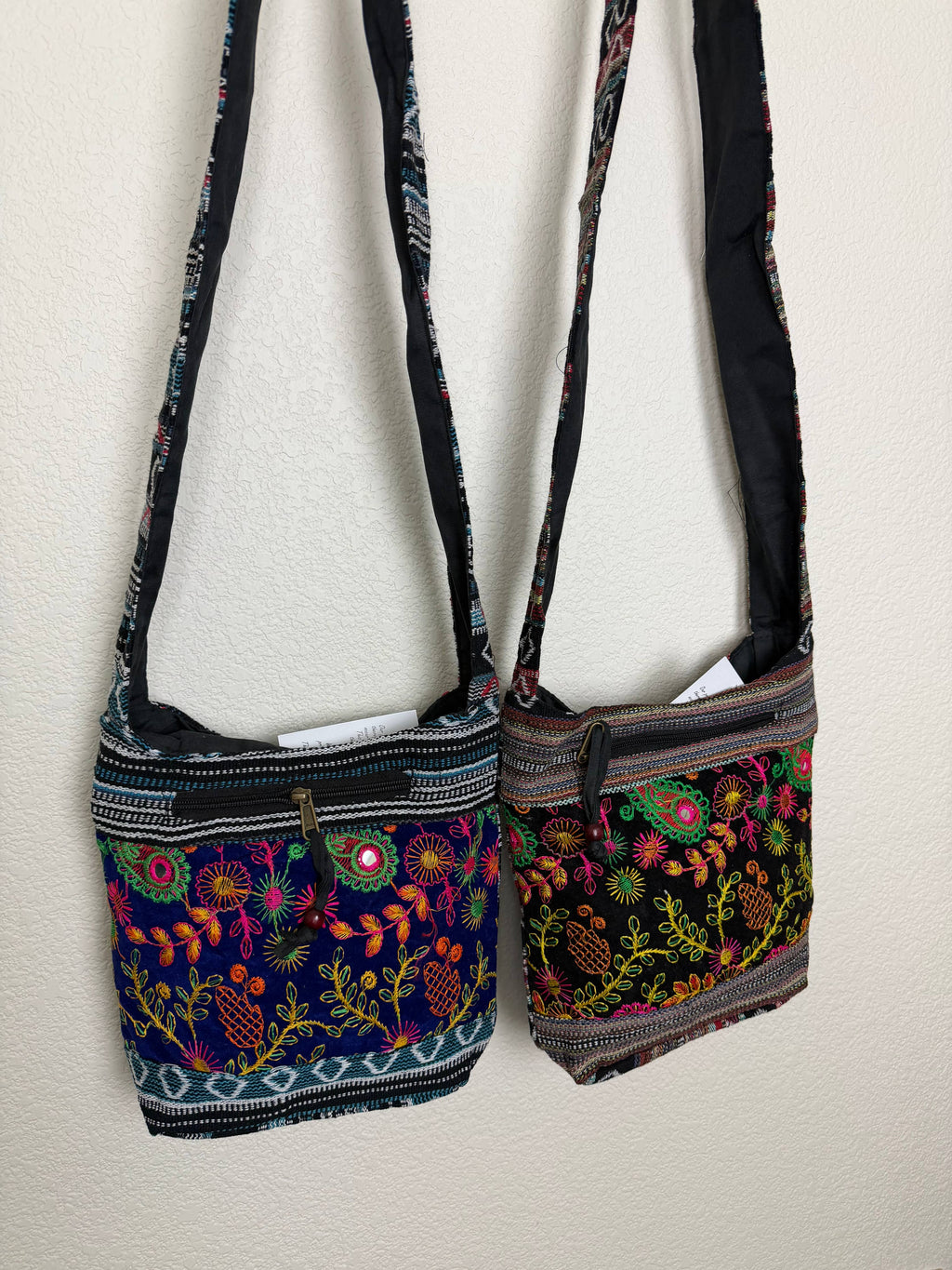 Mini hobo  flower Emboidery bag