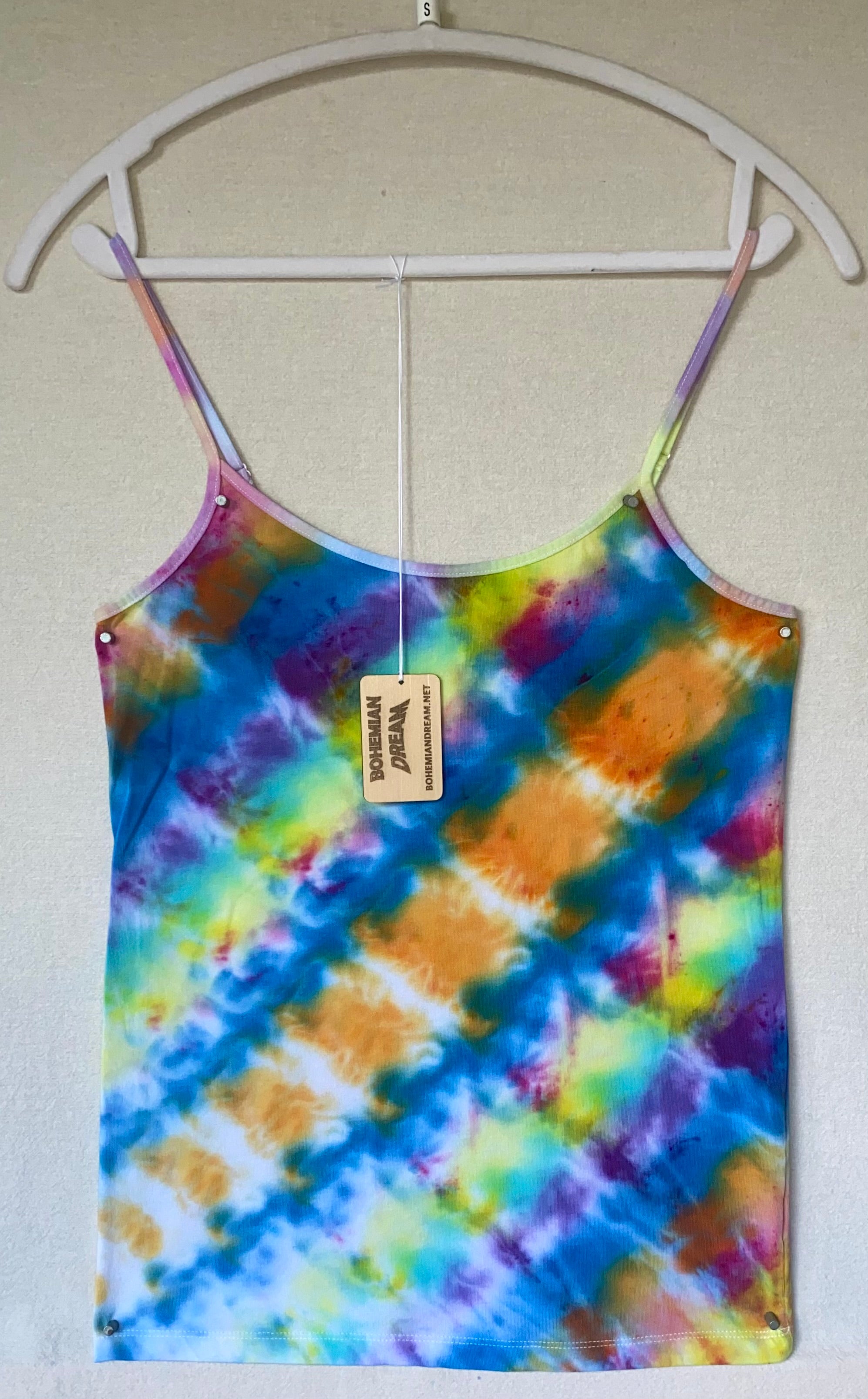 S TIME AND TRU diagonal tie-dye