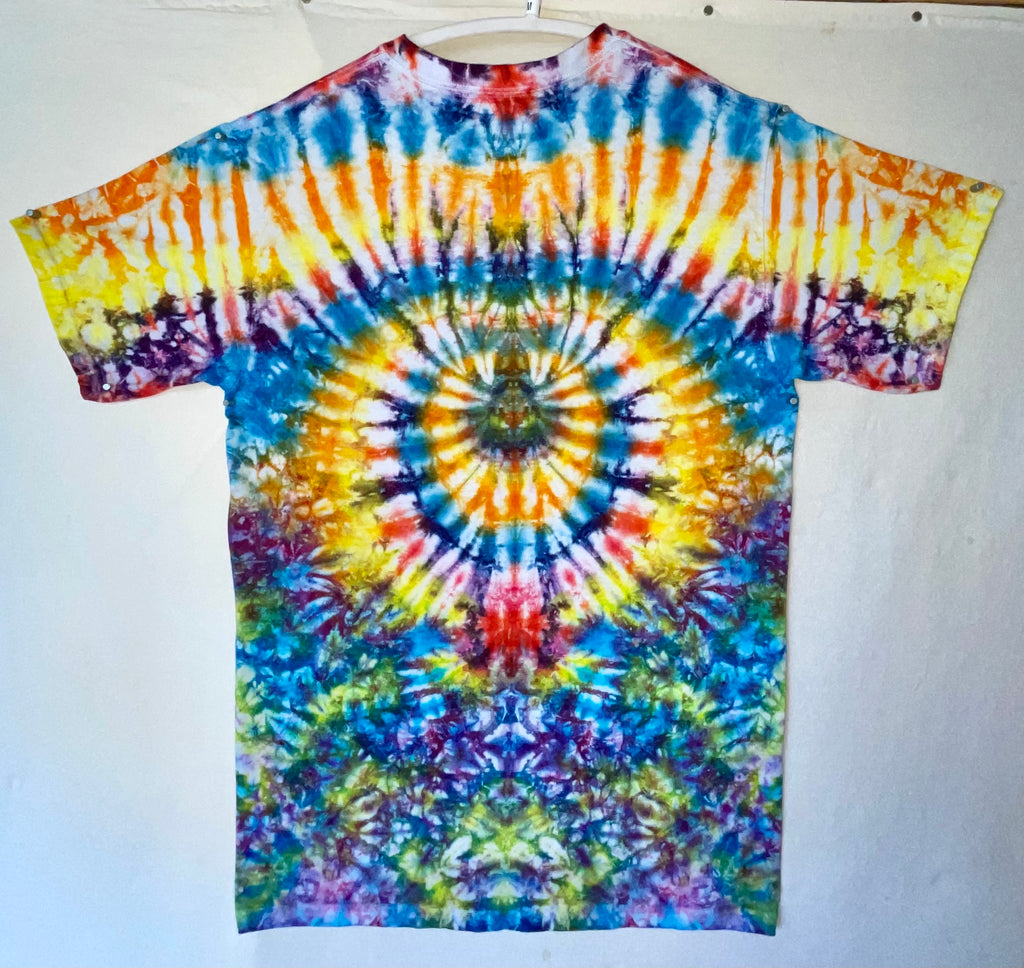M GILDAN tie-dye