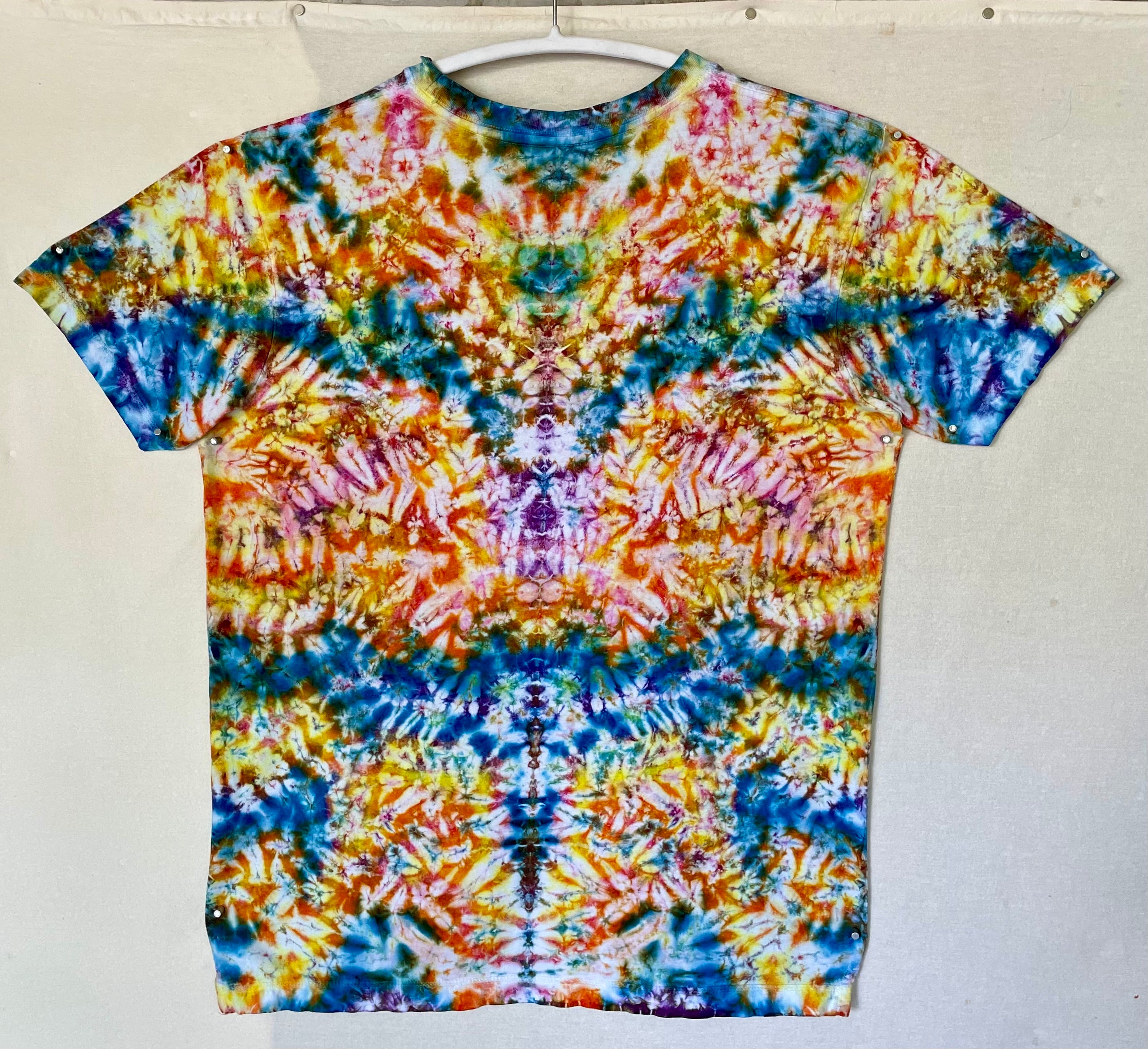 Large Bamboo Tie-dye T-shirt