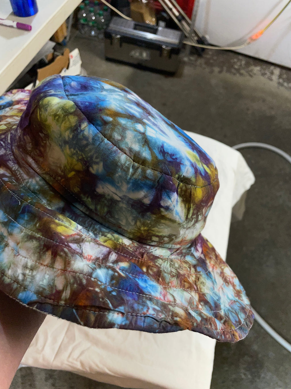 M Tie-Dye Hat