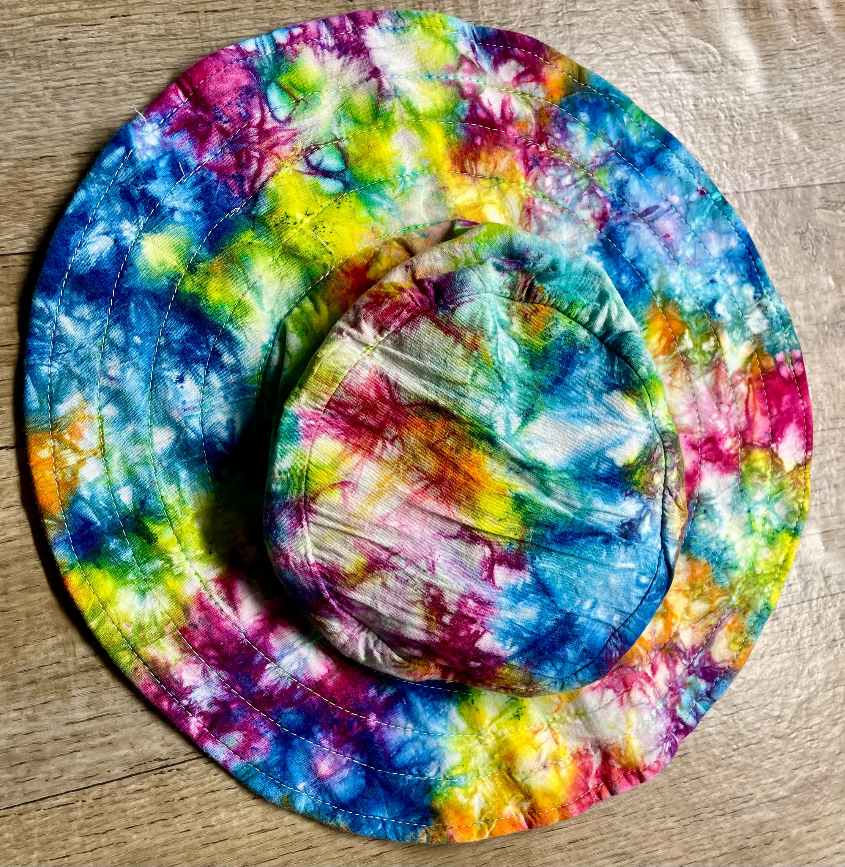 Small tie-dye hat