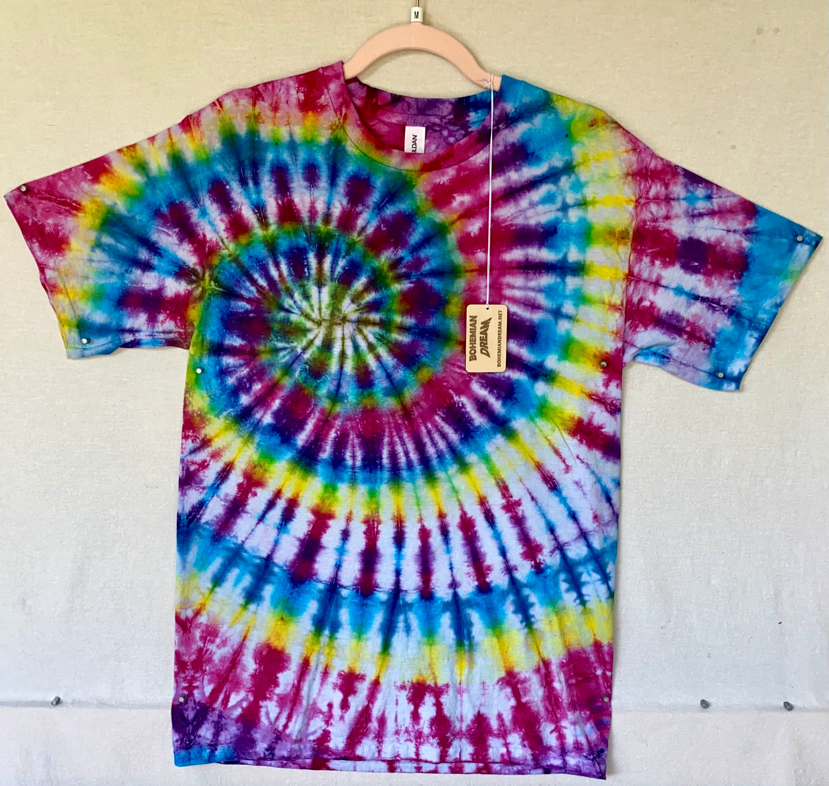 M GILDAN SPIRAL TIE-DYE