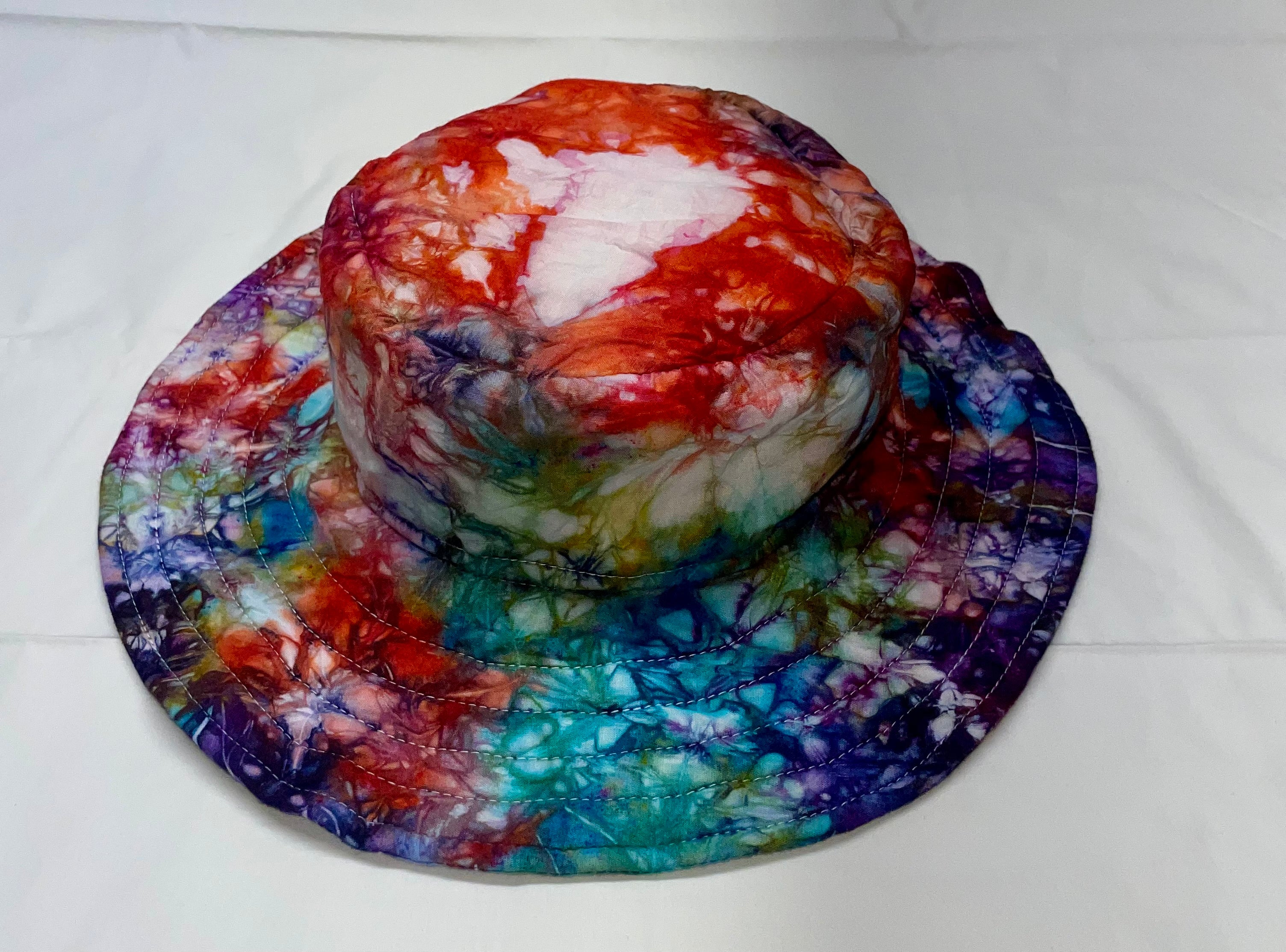 M Tie-Dye Bucket Hat