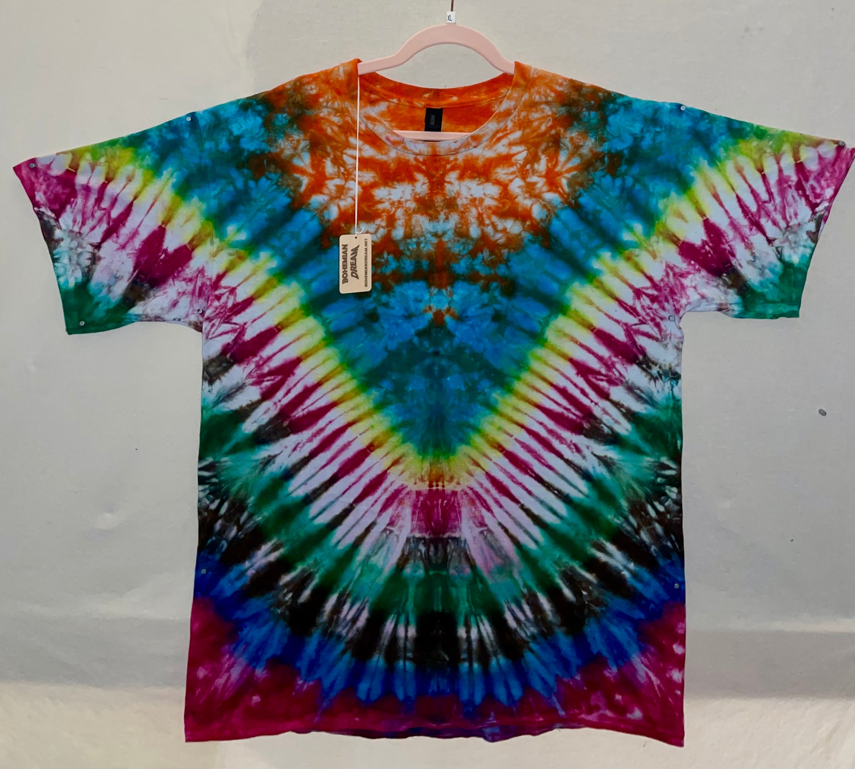 XL GILDAN tie-dye