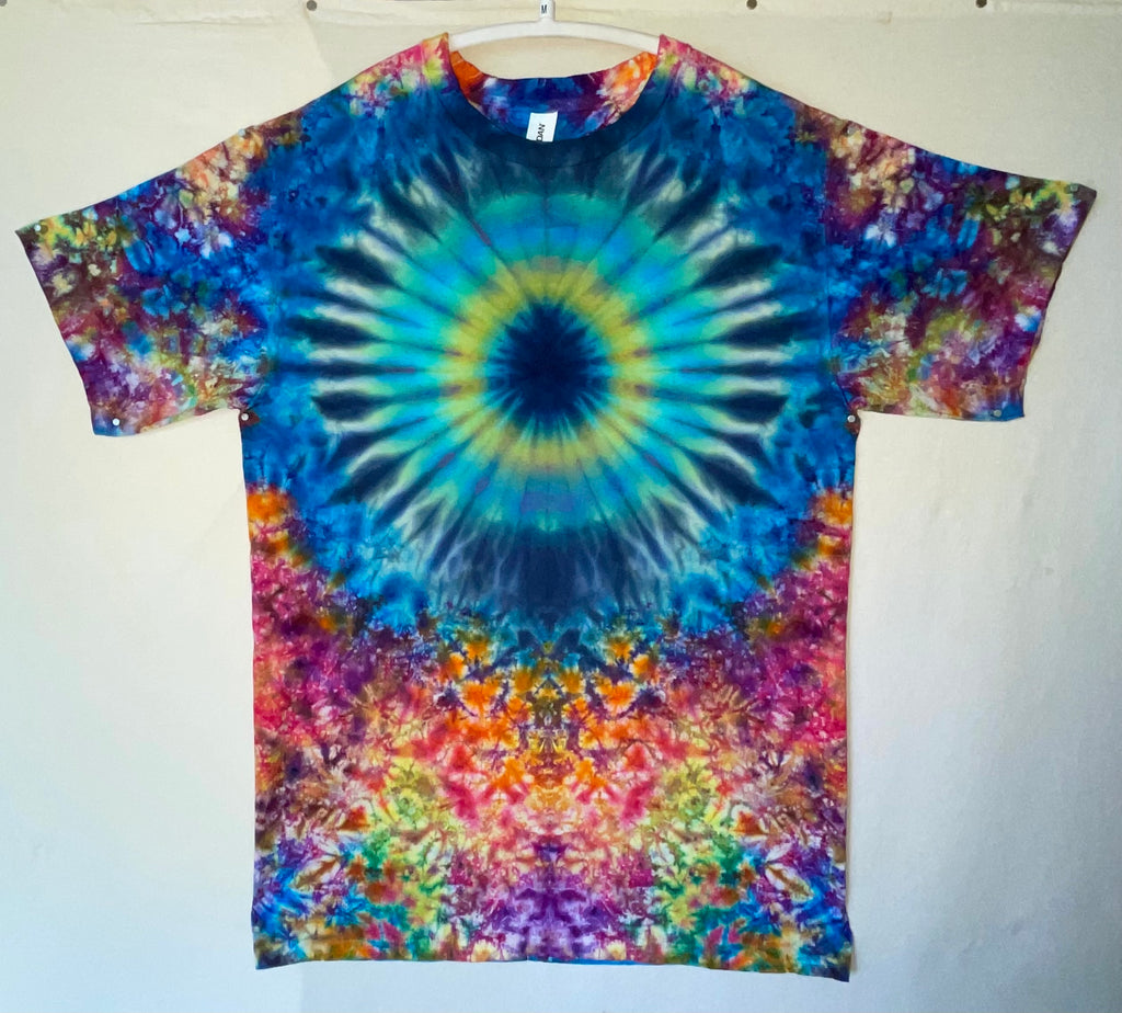 M GILDAN tie-dye