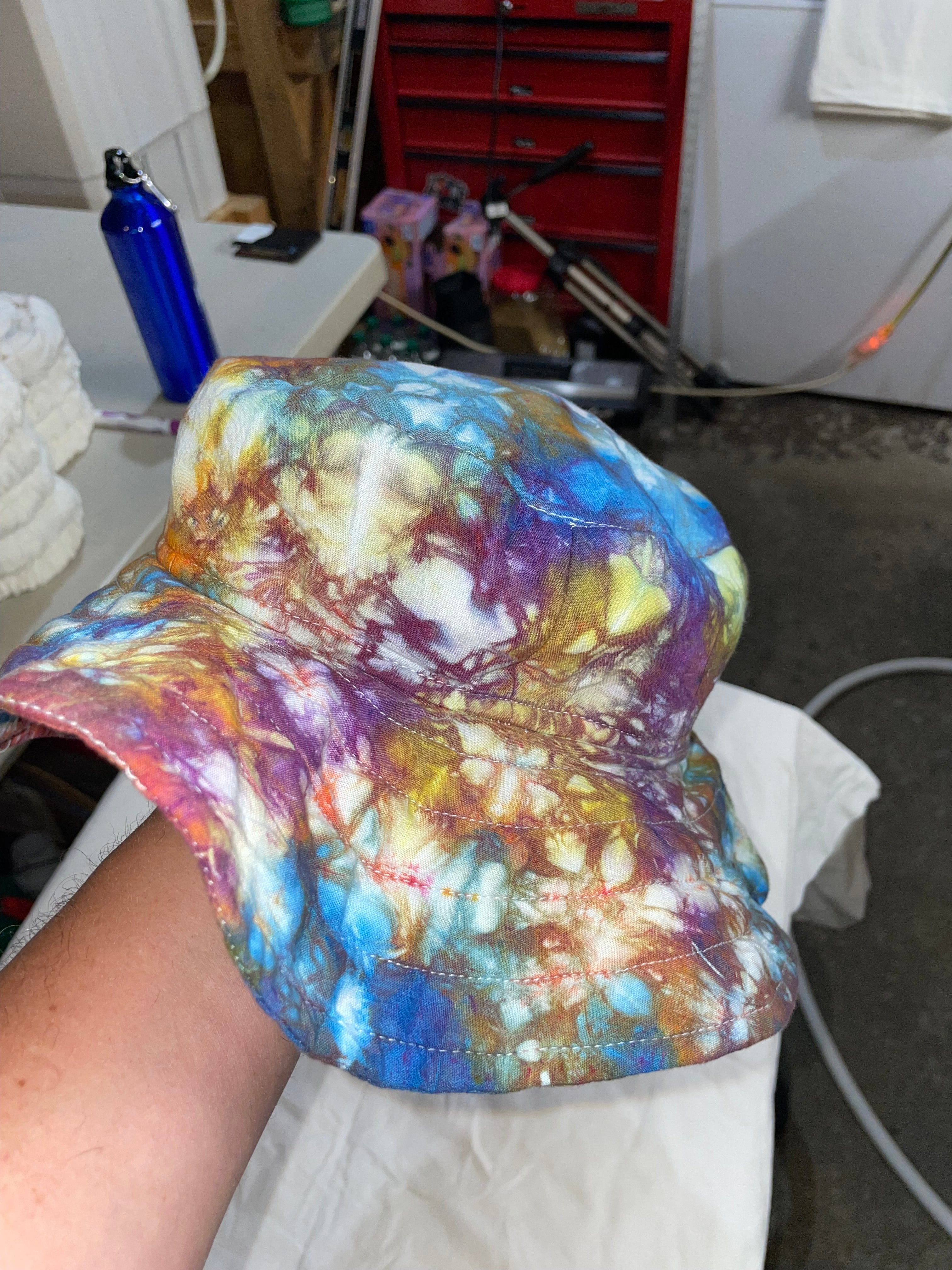 M Tie-Dye Hat