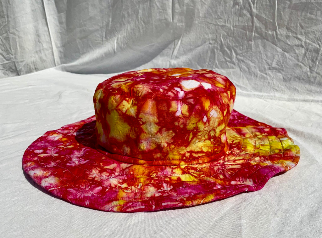 XL Tie-Dye Large Brim Bucket Hat