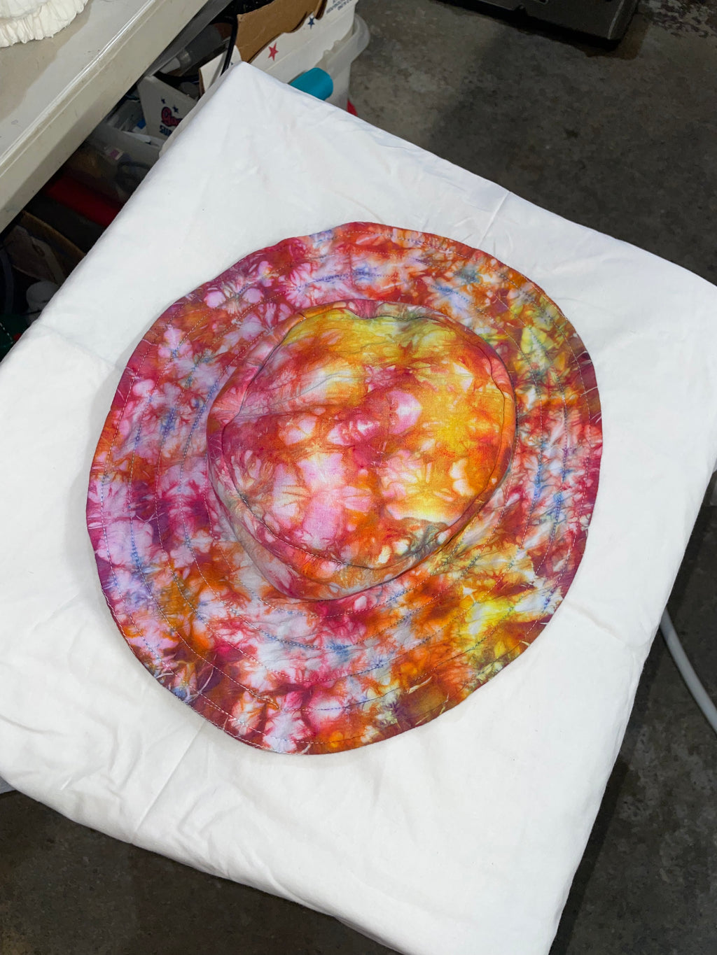M Tie-Dye Hat