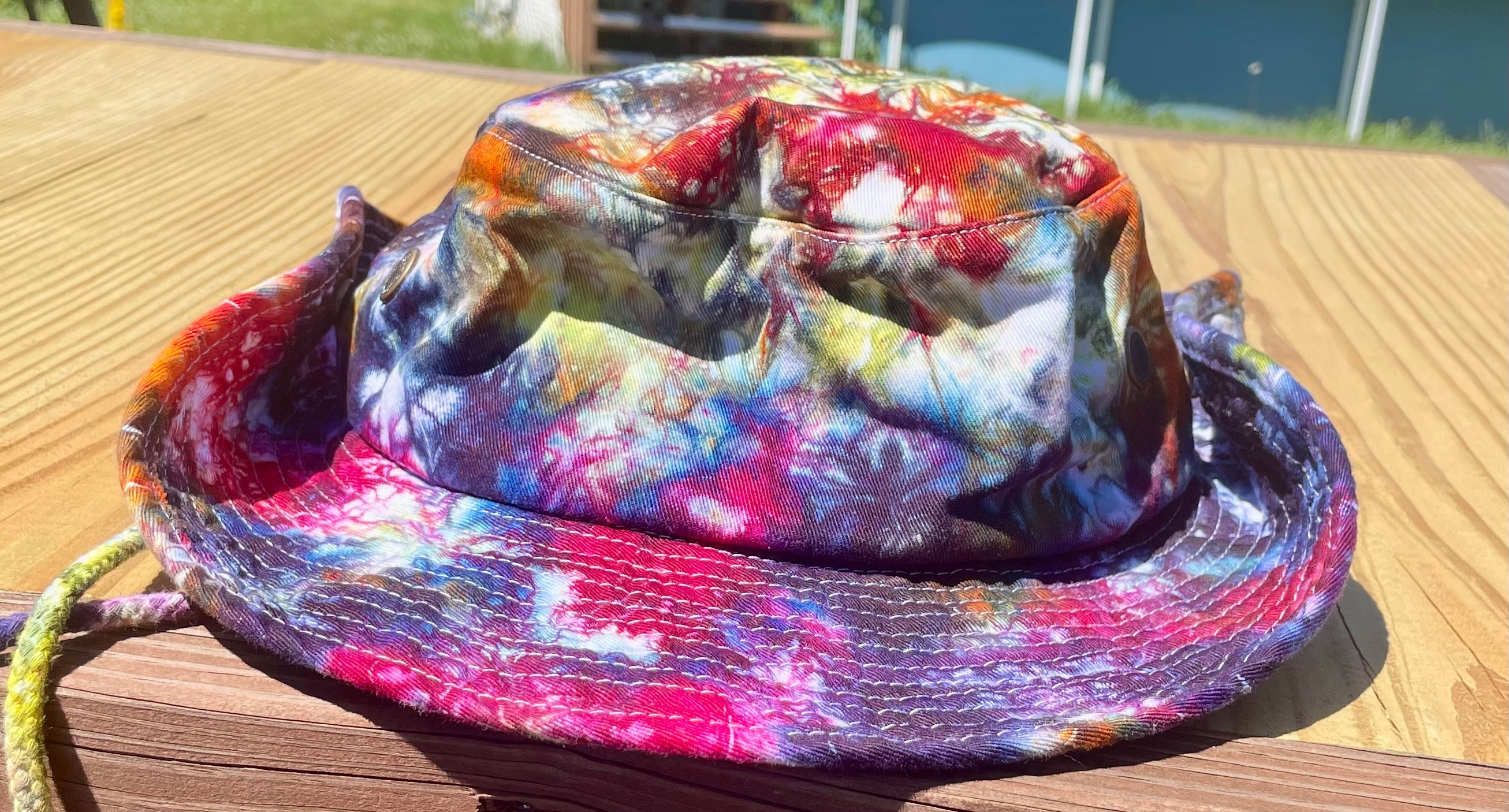 L/XL Tie-Dye Boonie Hat