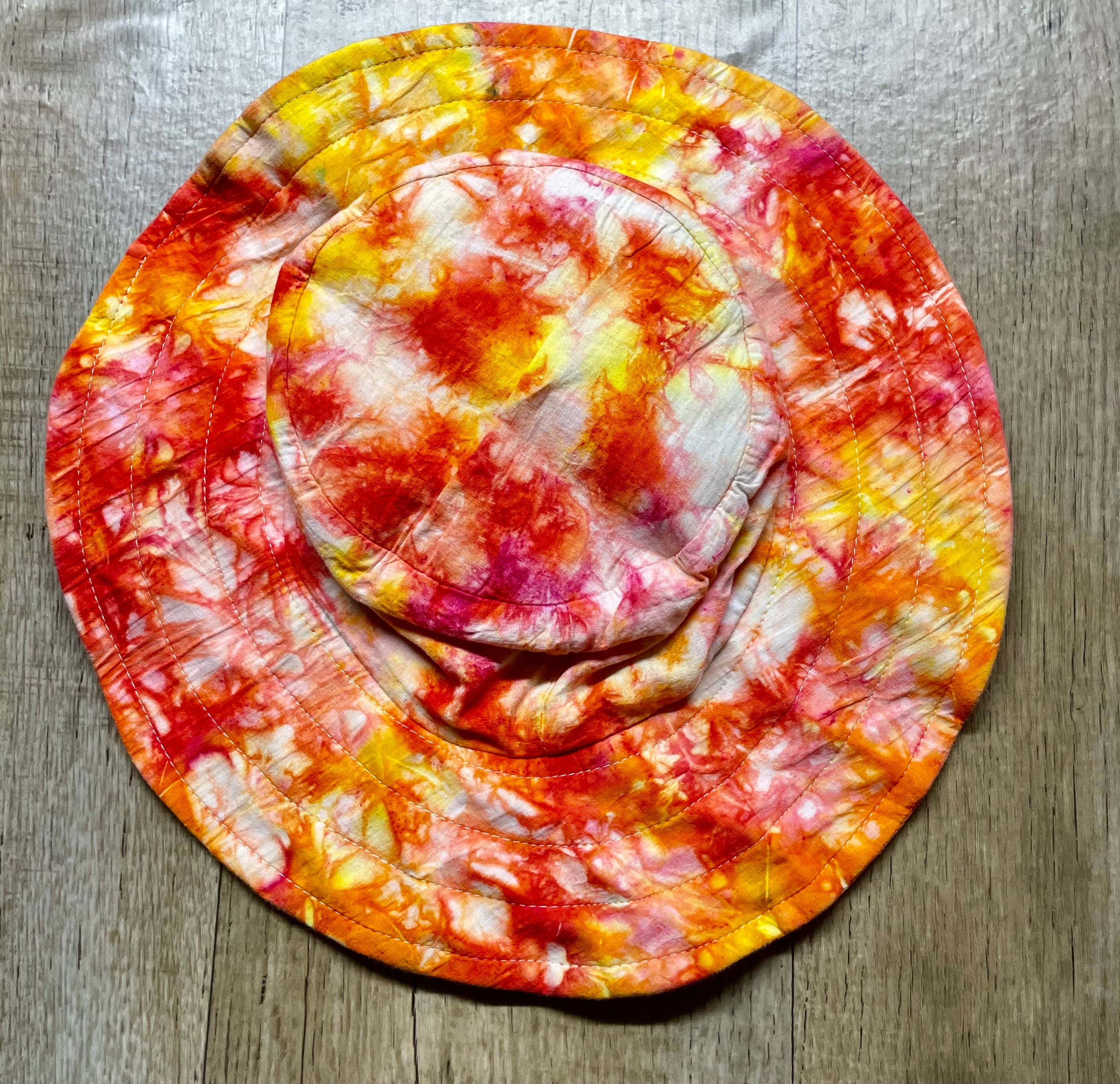 Small tie-dye hat