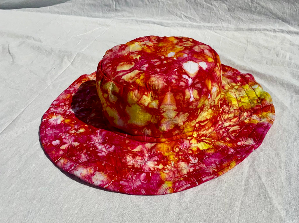 XL Tie-Dye Large Brim Bucket Hat