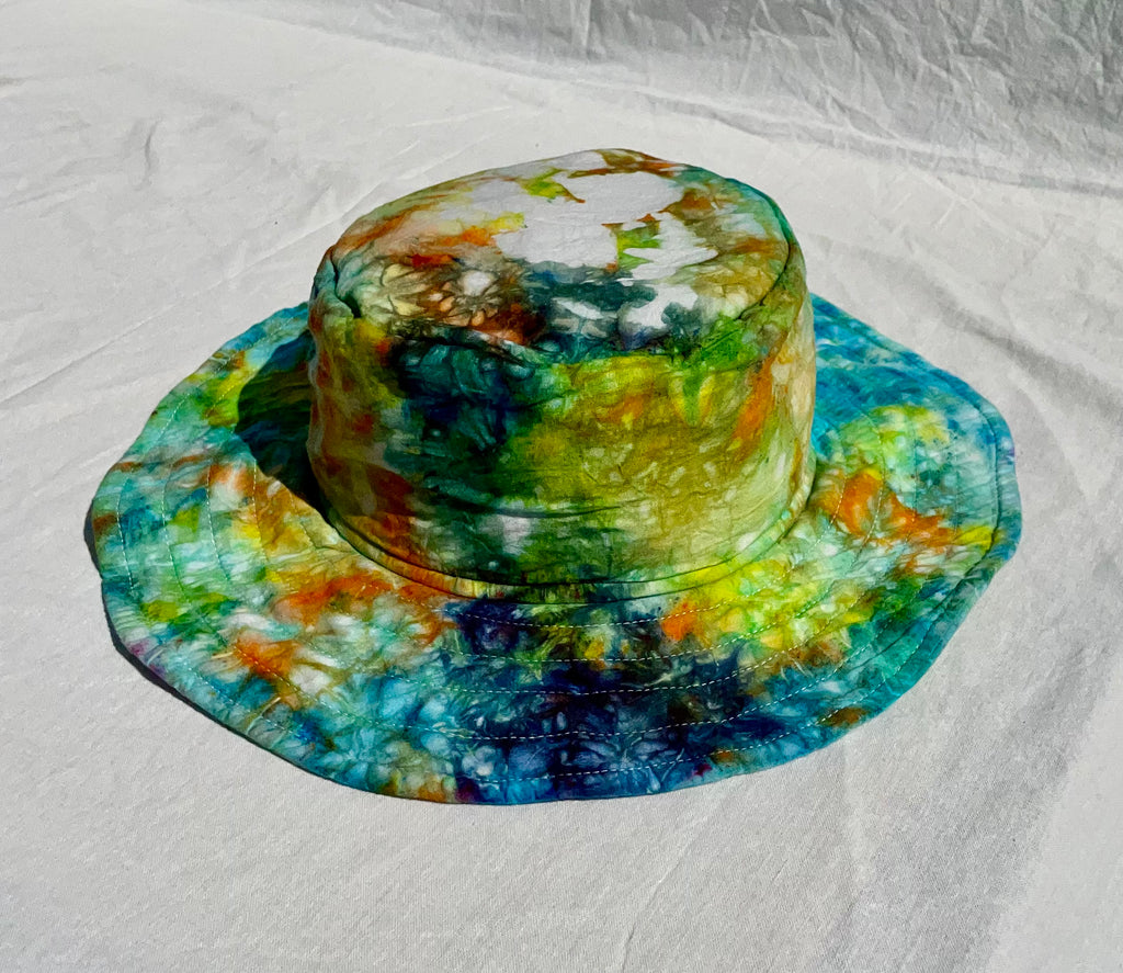 XL Tie-Dye Large Brim Bucket Hat