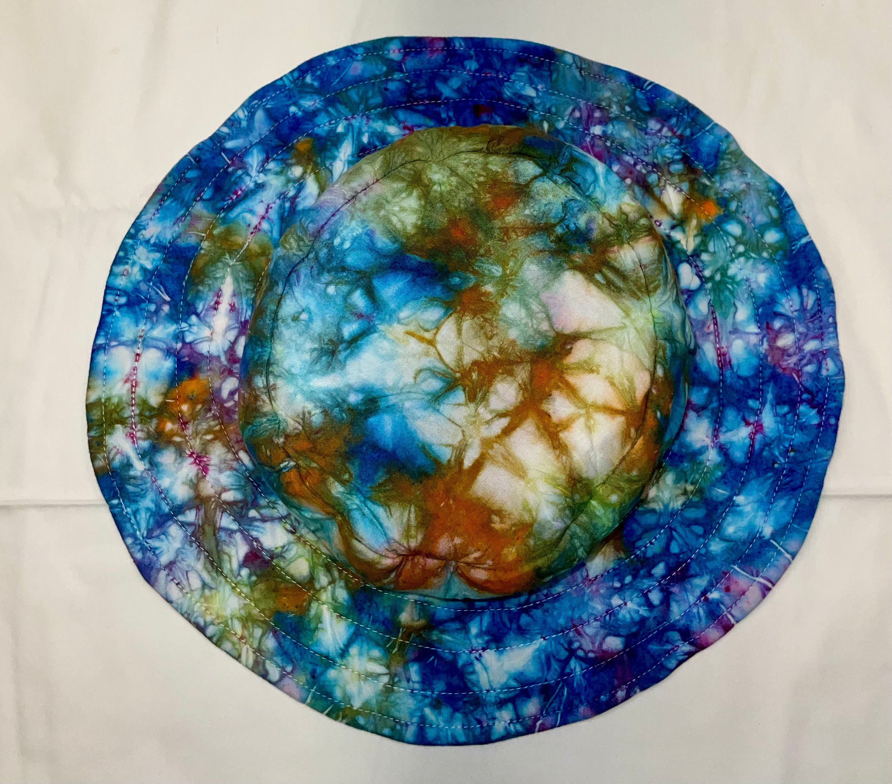 M Tie-Dye Bucket Hat