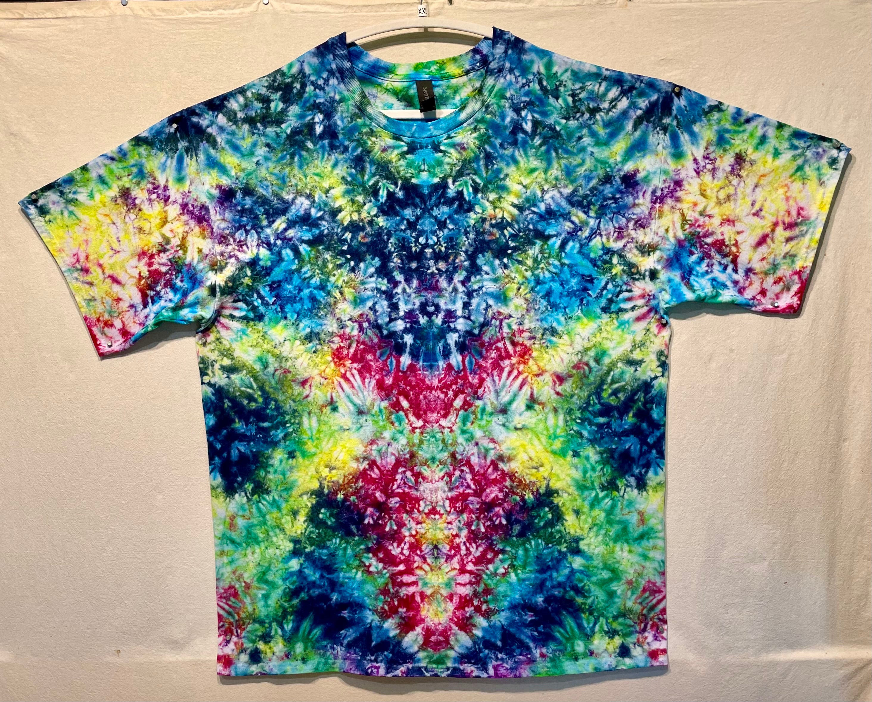 2XL GILDAN Tie-Dye T-Shirt