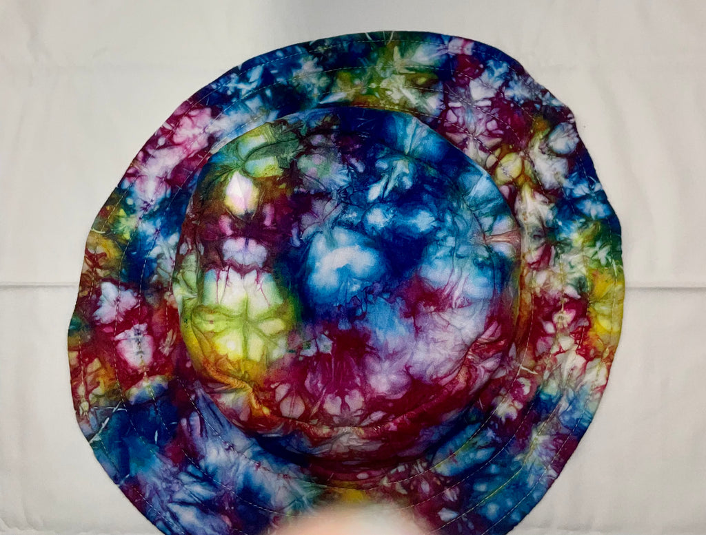 M Tie-Dye Bucket Hat