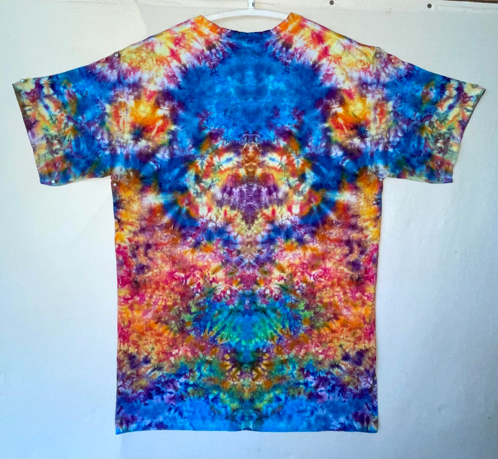 M GILDAN tie-dye