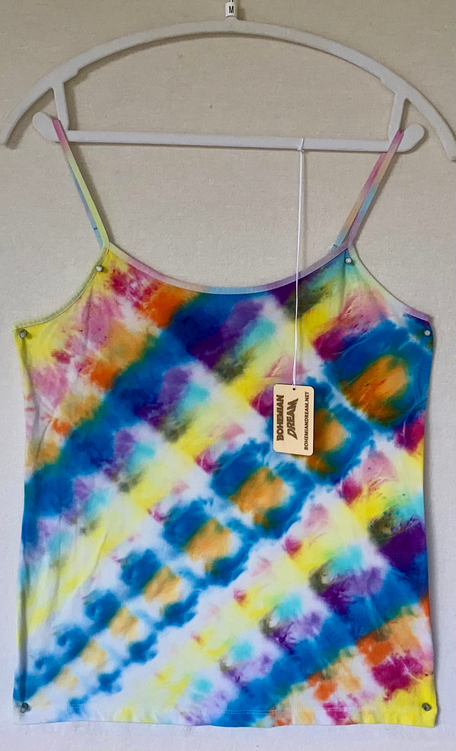 M TIME AND TRU diagonal tie-dye