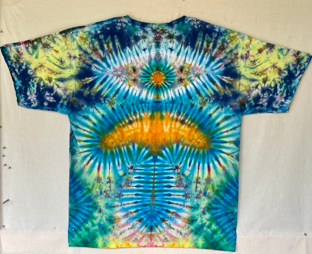 2XL GILDAN Mushroom tie-dye