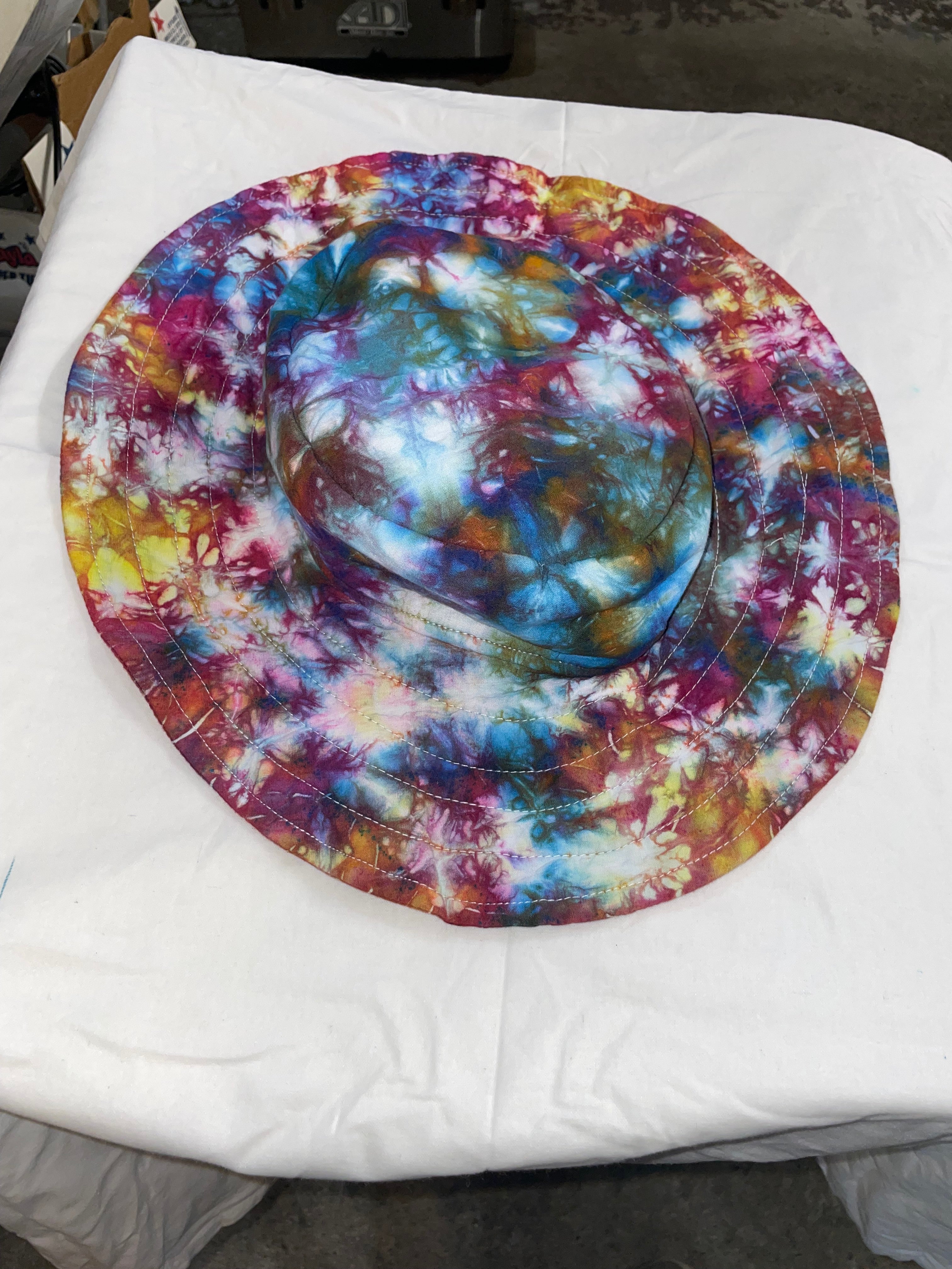 M Tie-Dye Hat