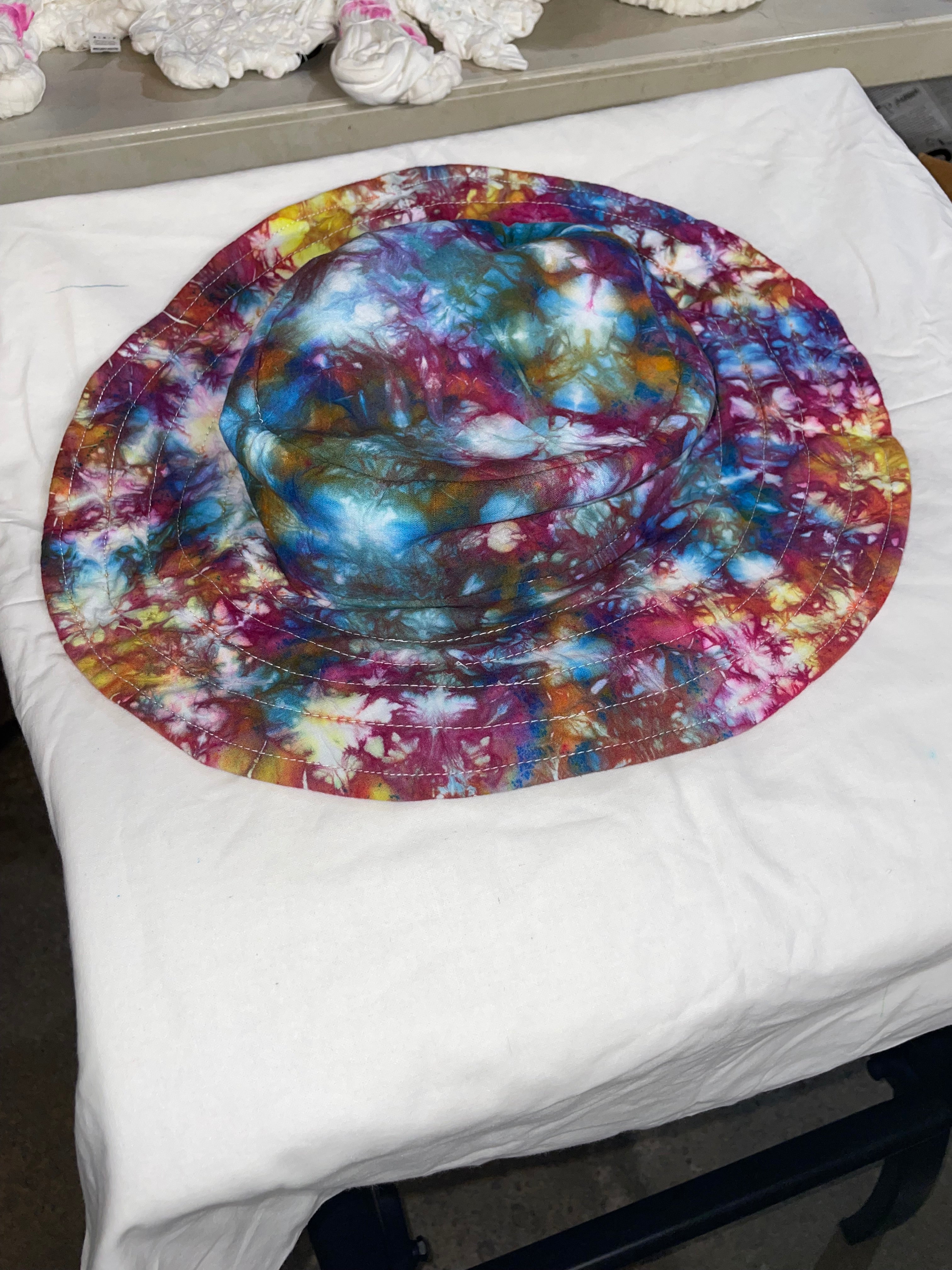 M Tie-Dye Hat