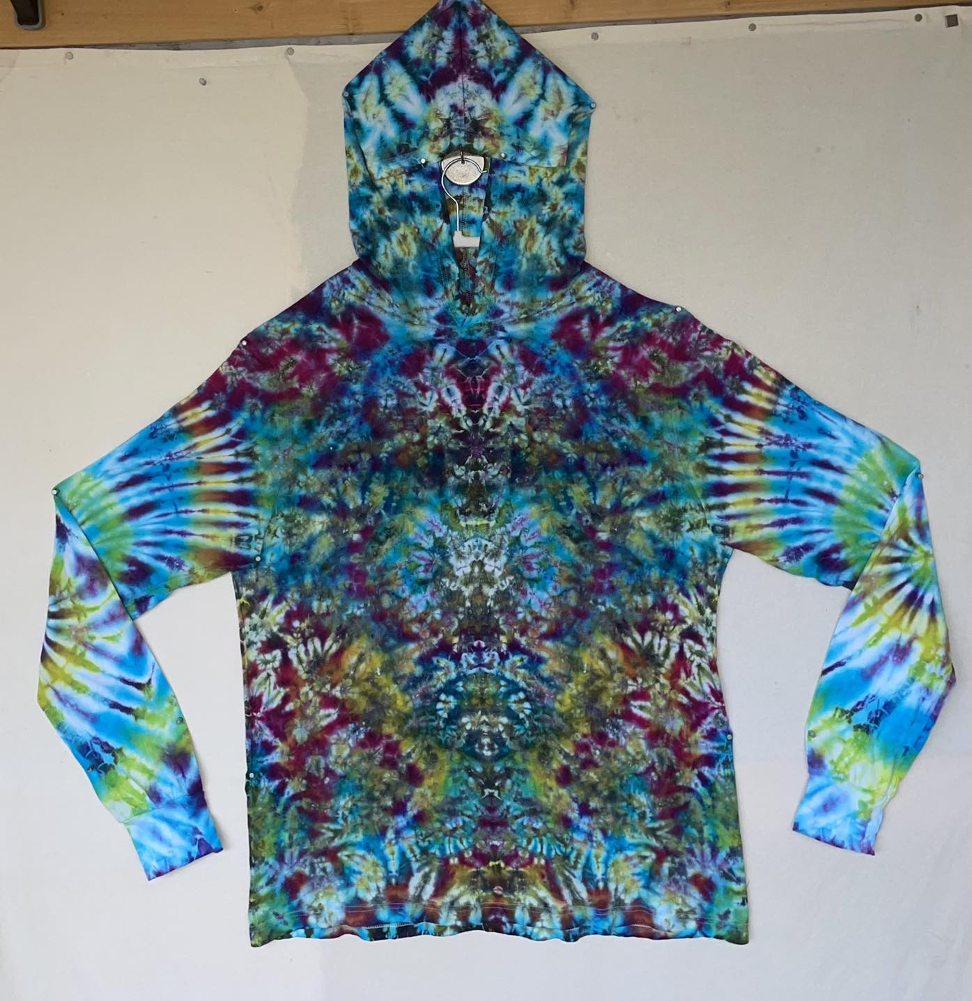 2XL Tie-dye T-shirt Hoodie