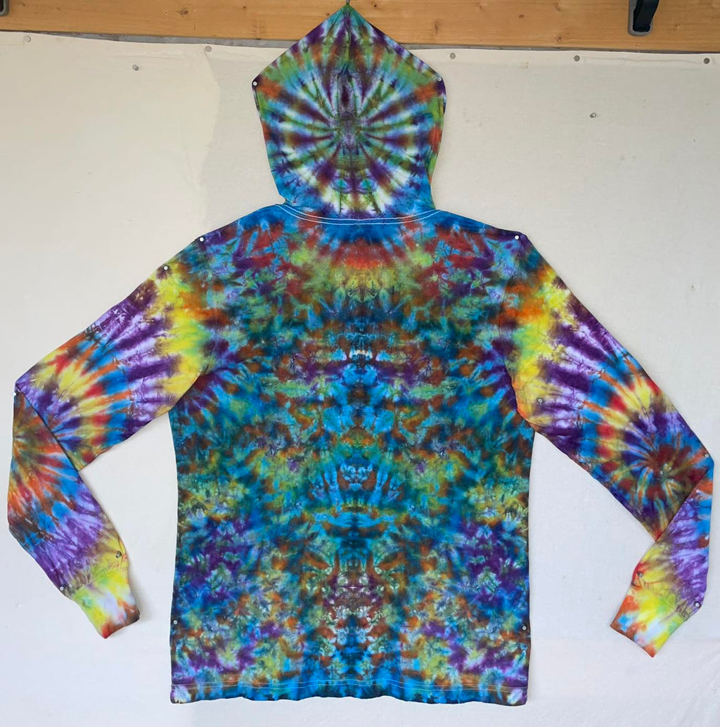 Large Tie-dye T-shirt Hoodie