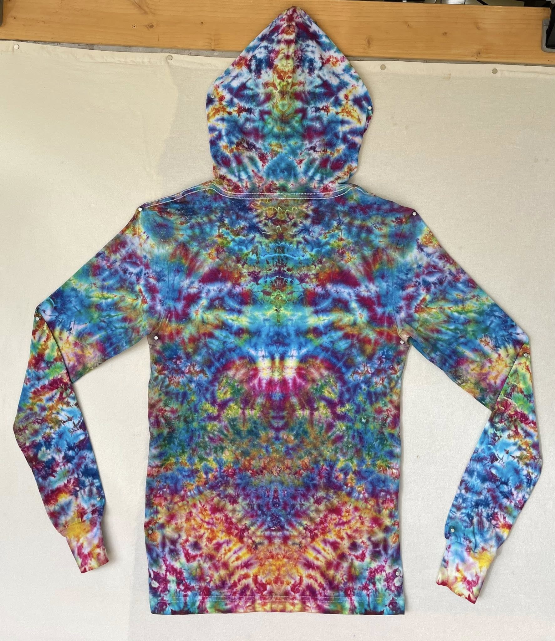 XS Tie-dye T-shirt Hoodie
