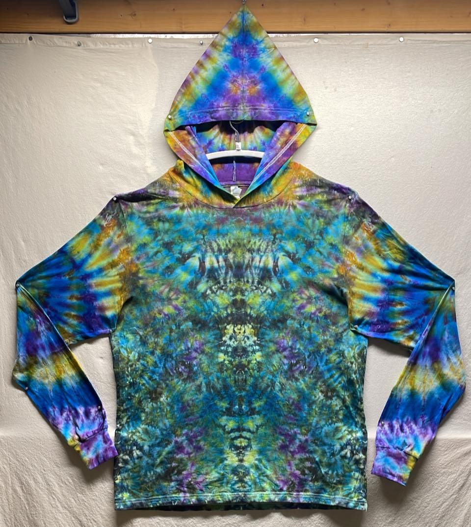 2XL Tie-dye T-shirt Hoodie