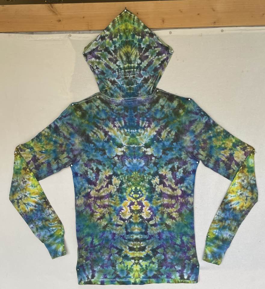 Small Tie-dye T-shirt Hoodie