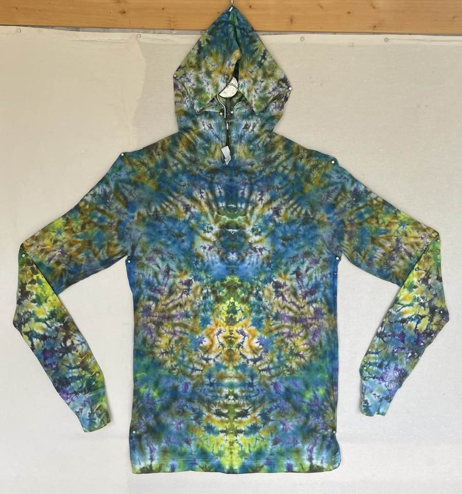 Small Tie-dye T-shirt Hoodie