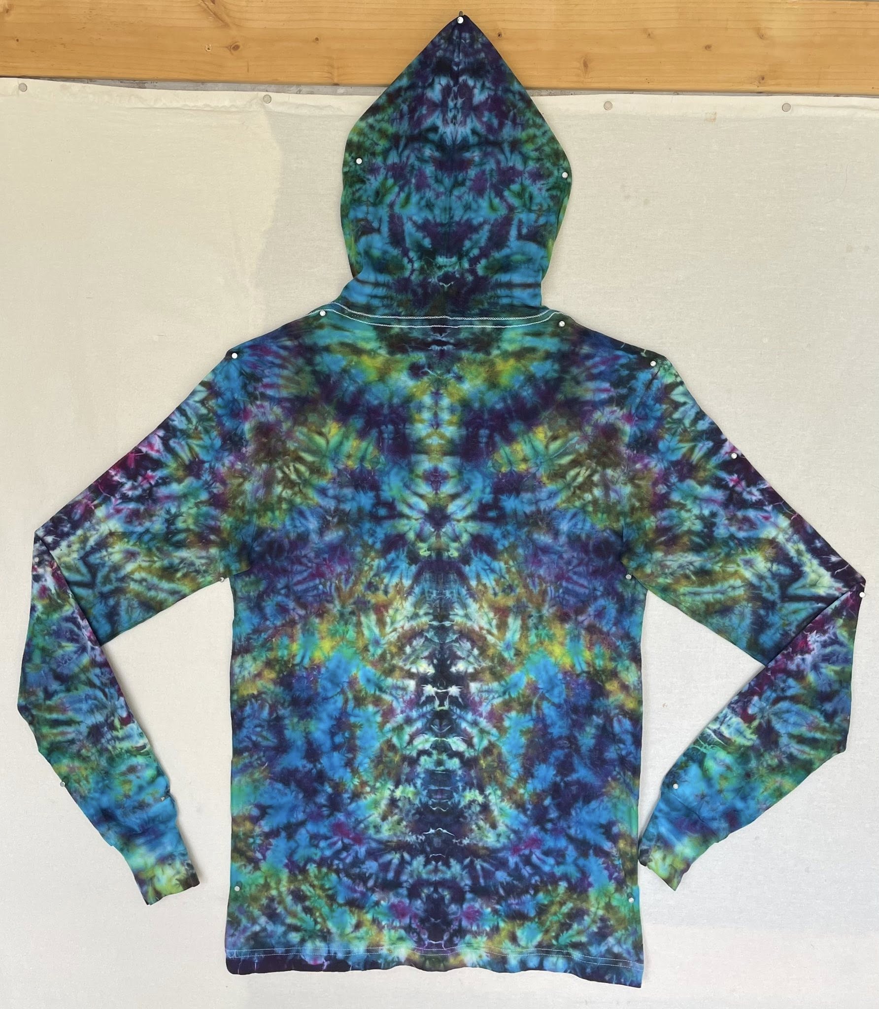 Small Tie-dye T-shirt Hoodie